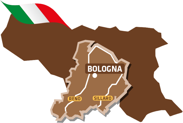 Patata di Bologna DOP - Area geografica
